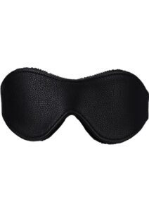 In a Bag Vegan Leather Blindfold - Black