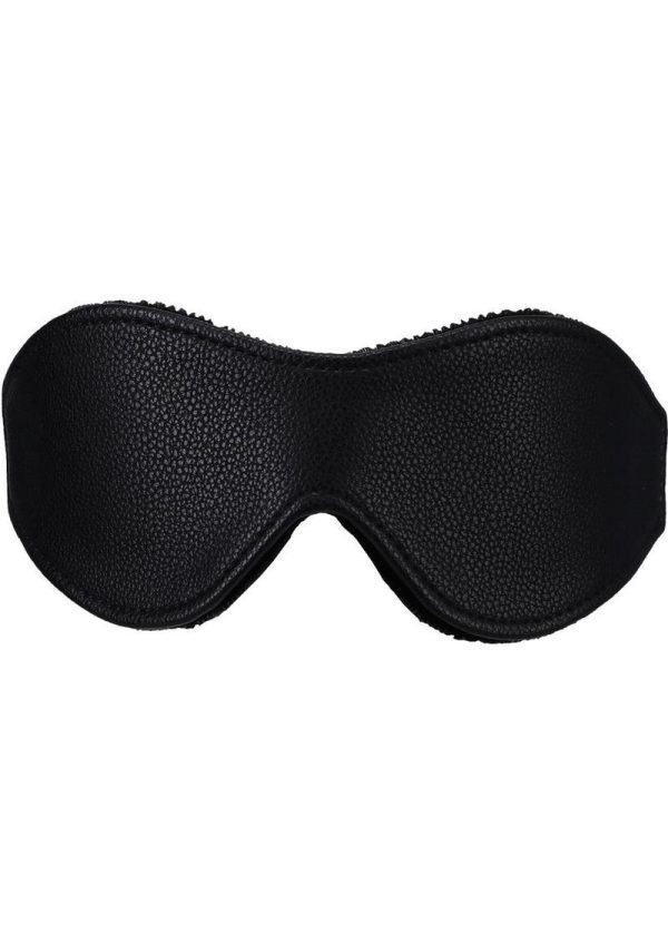 In a Bag Vegan Leather Blindfold - Black