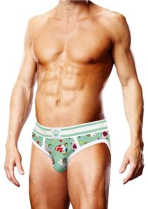 Prowler Unicorn Hearts Brief - XLarge - Green