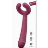 Please Me Rechargeable Silicone Vibrator - Plum Star