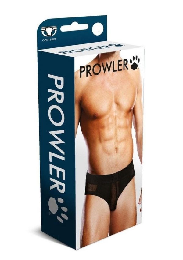 Prowler Mesh Open Brief - XXLarge - Black