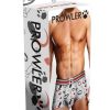 Prowler Spring/Summer Puppie Print Trunk - XLarge - White/Black