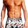 Prowler Spring/Summer Leather Pride Trunk - Medium - White/Black