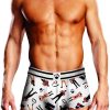 Prowler Spring/Summer Leather Pride Trunk - Large - White/Black