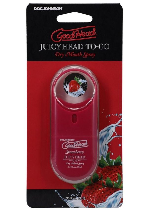 GoodHead Juicy Head Dry Mouth Spray To-Go Strawberry .30oz