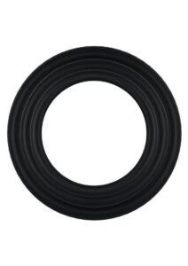 Rock Solid Tri-Pack Rubber Gasket Cock Ring - Black