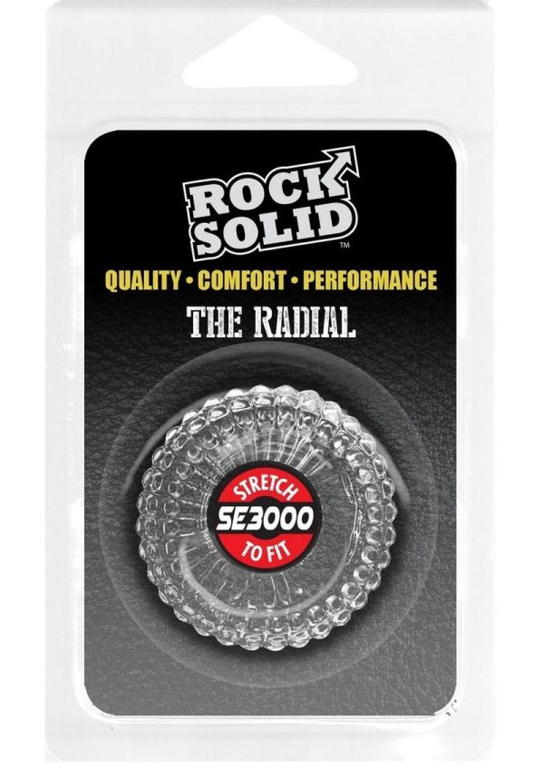 Rock Solid The Radial Cock Ring - Clear