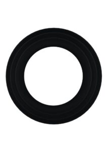 Rock Solid Tri-Pack Silicone Gasket Cock Ring - Black