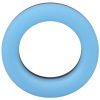 Rock Solid The Big O Glow in the Dark Silicone Cock Ring - Blue/Black