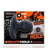 Morphhole 1 Gaper Plug - Small - Black Ice