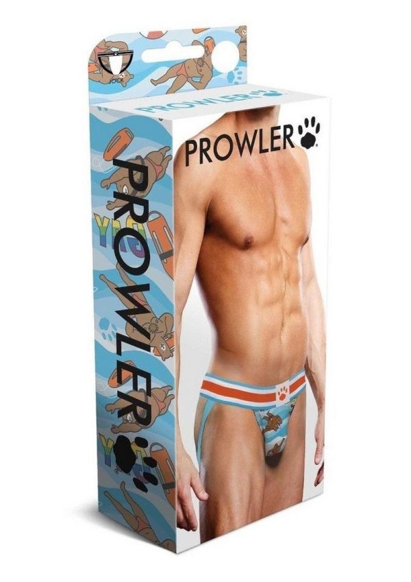 Prowler Spring/Summer Gaywatch Bears Jock - Large - Blue/Orange