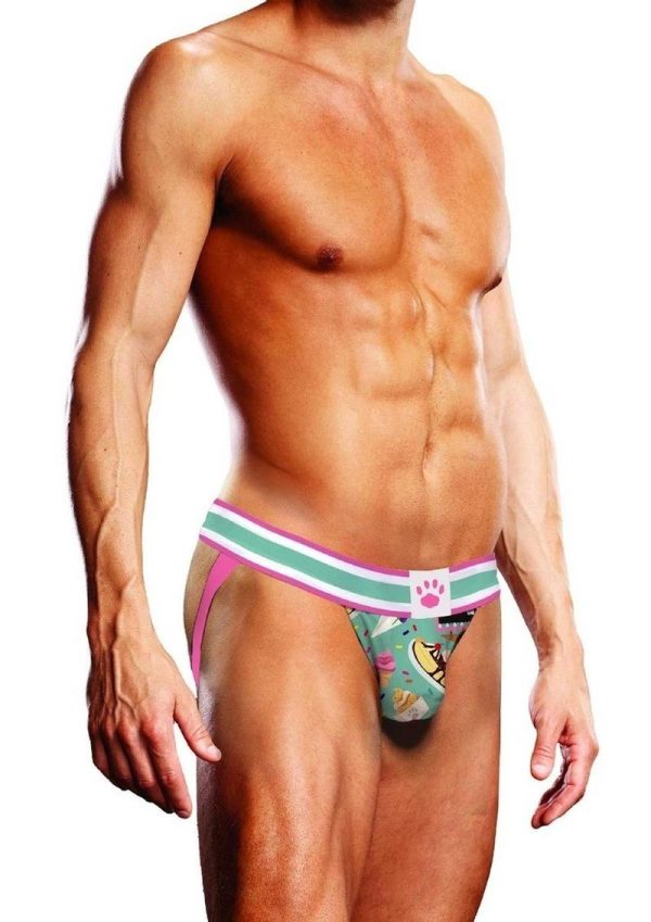 Prowler Spring/Summer Sundae Jock - Large - Blue/Pink