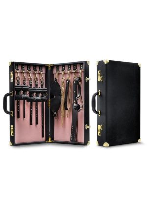 Temptasia Safe Word Bondage Kit - Black/Pink