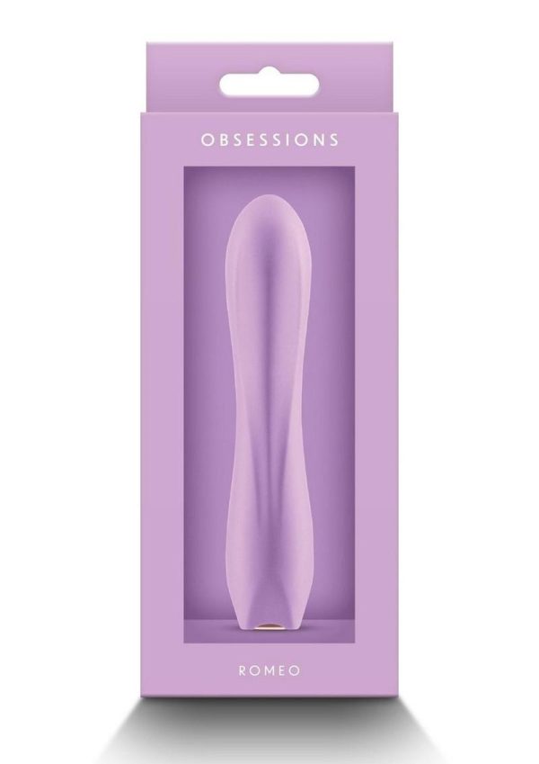 Obsessions Romeo Rechargeable Silicone Vibrator - Lavender