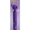 Revel Fae Rechargeable Silicone Vibrator with Clitoral Stimulator - Purple