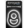 Renegade Cradle Silicone Cock Ring - Black