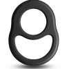 Renegade Cradle Silicone Cock Ring - Black