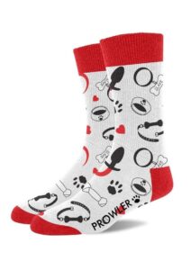 Prowler Puppie Socks - White/Black