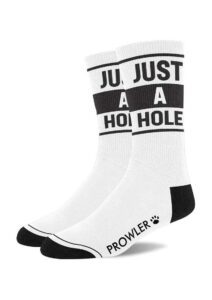 Prowler RED JUST A HOLE Socks - White/Black