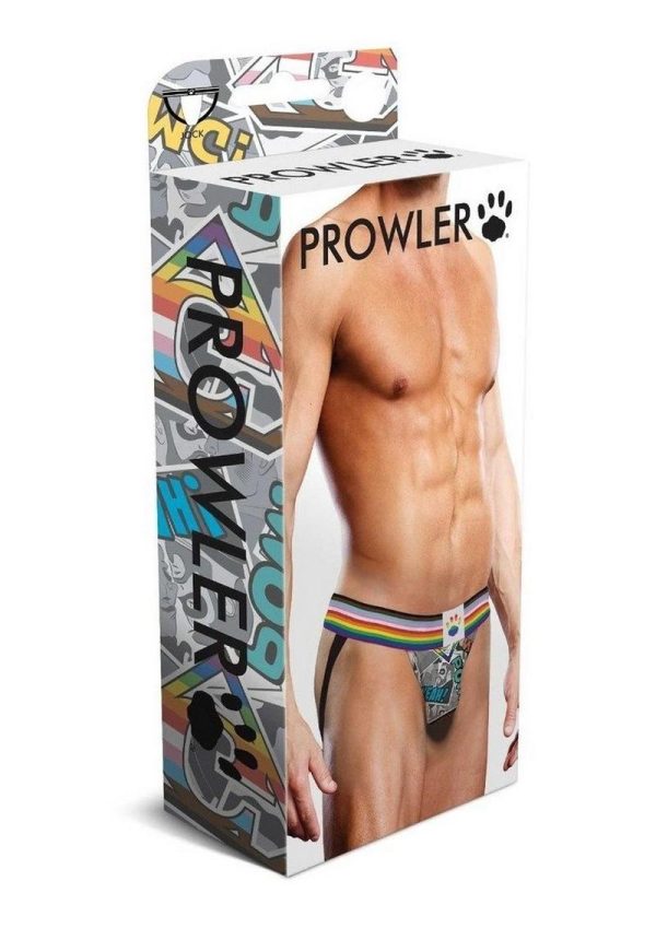 Prowler Spring/Summer Comic Book Jock - Large - Gray/Multicolor