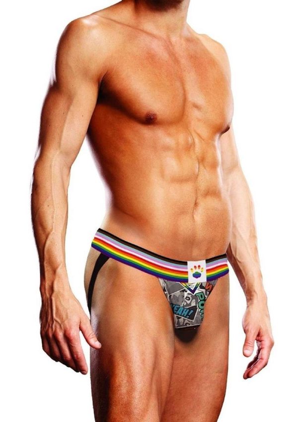 Prowler Spring/Summer Comic Book Jock - XXLarge - Gray/Multicolor