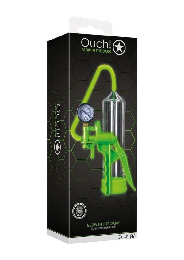 Ouch! Elite Beginner Pump Glow in the Dark - Green