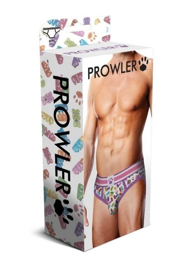 Prowler Spring/Summer Gummy Bears Brief - Large - White/Multicolor