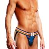 Prowler Spring/Summer Pixel Art Gay Pride Collection Jock - Large - Blue/Multicolor