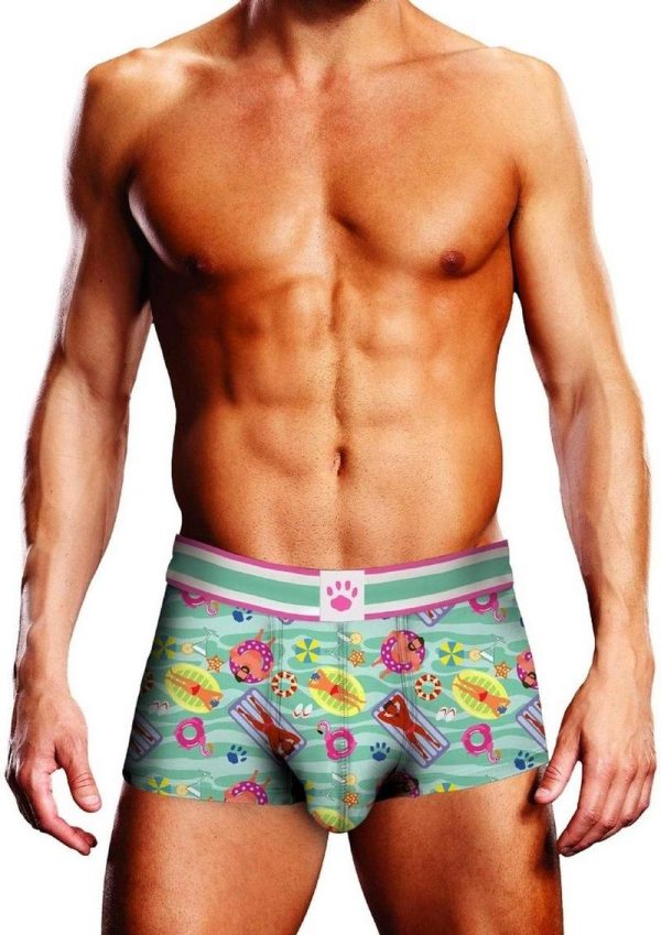 Prowler Spring/Summer Swimming Trunk - Large - Blue/Multicolor