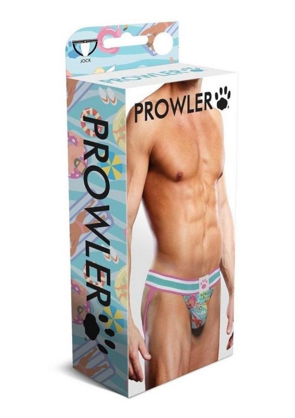 Prowler Spring/Summer Swimming Jock - Large - Blue/Multicolor