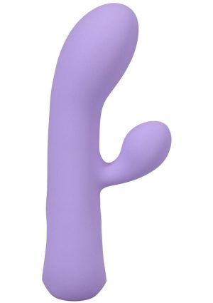 Ritual Aura Rechargeable Silicone Rabbit Vibrator - Purple