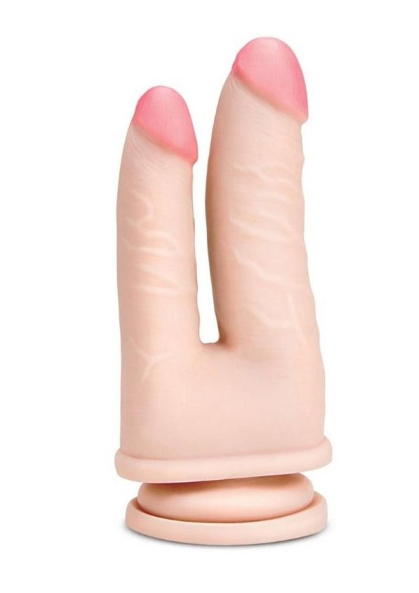 ME YOU US Ultracock 6 Realistic Double Penetration Dildo 6in - Vanilla