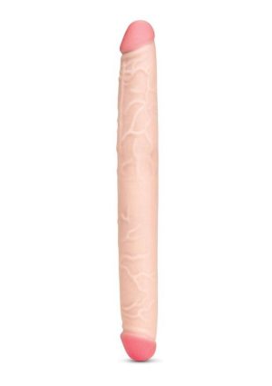 ME YOU US Ultracock 12 Double Dong Flexible Dildo 12in - Vanilla