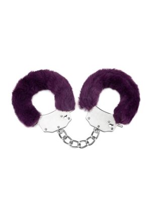 ME YOU US Furry Handcuffs - Purple