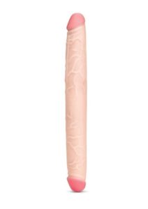 Prowler RED Ultra Cock Double Dong Flexible Dildo 12in - Vanilla