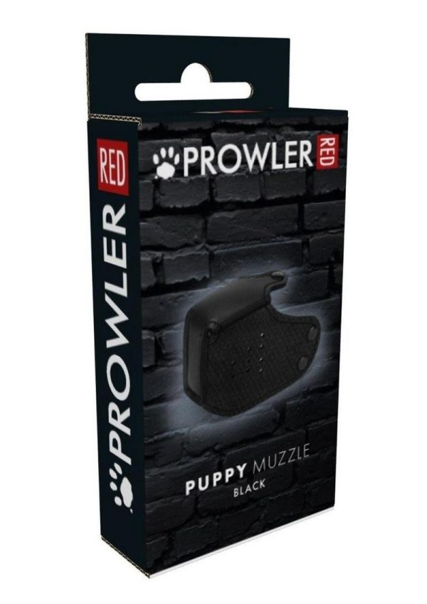 Prowler RED Puppy Muzzle - Black