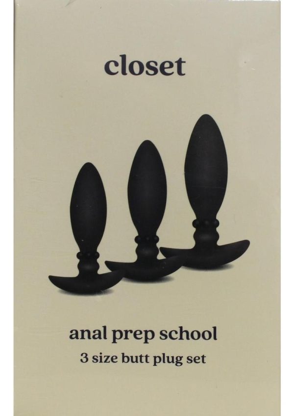 Anal Prep School Butt Plug Set