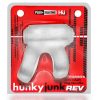 Revhammer Reverb Shaft Vibrating Cock Ring - Clear Ice