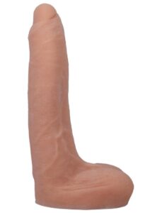 Signature Cocks Ultraskyn Owen Gray Dildo with Removable Suction Cup 9in - Vanilla