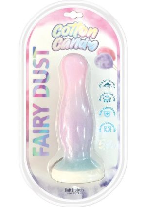 Cotton Candy Fairy Dust Mini Dildo - Multi-Color