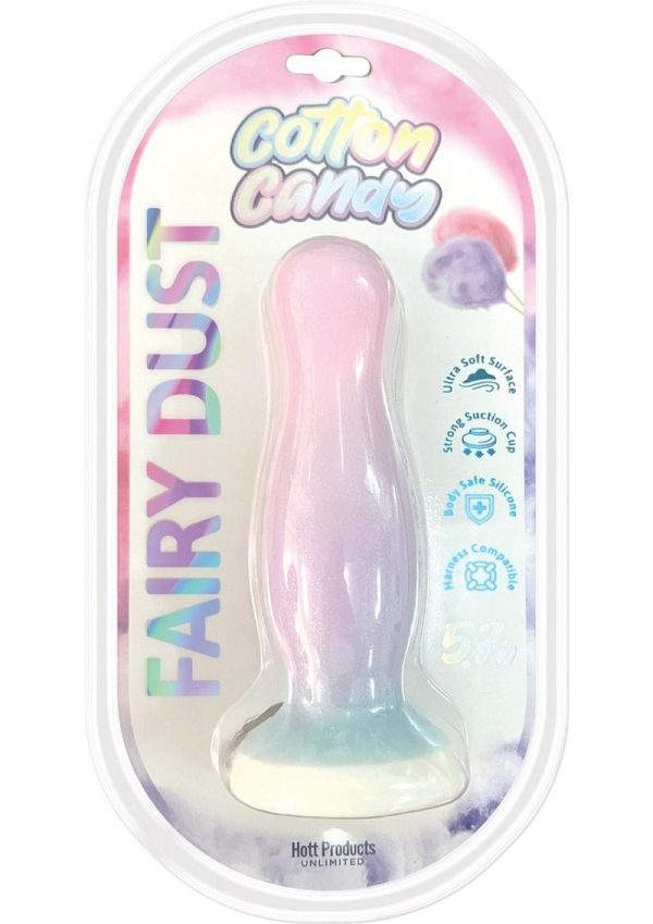 Cotton Candy Fairy Dust Mini Dildo - Multi-Color