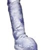 B Yours Plus Hearty N` Hefty Realistic Dildo with Suction Cup - Clear