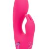 California Dreaming So. Cal Sunshine Rechargeable Silicone Rabbit Vibrator - Pink