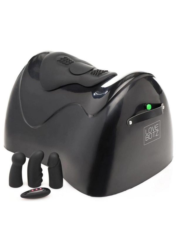 LoveBotz The Bucking Saddle Thrusting and Vibrating Saddle Sex Machine with Remote Control