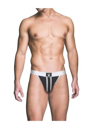 Prowler RED Ass-Less Jock - Medium - White/Black