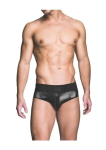 Prowler RED Wetlook Brief - Medium - Black