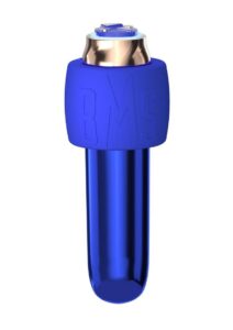 Swan Rechargeable Bullet - Blue/Rose Gold