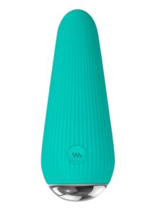 O Cone Rechargeable Silicone Bullet - Teal