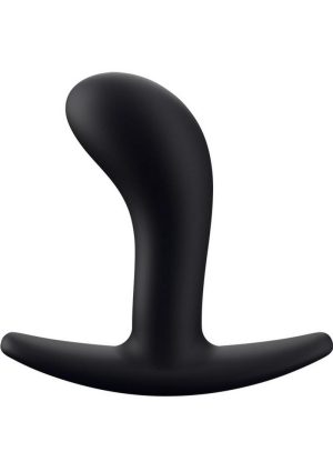 Bootie S Silicone Anal Plug - Small - Black