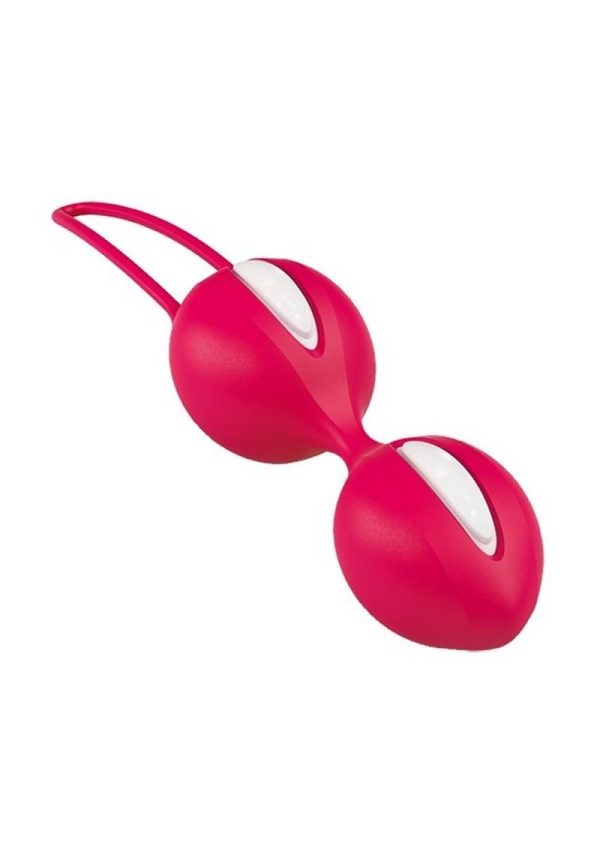 Smartballs Duo Silicone Kegel Balls - India Red